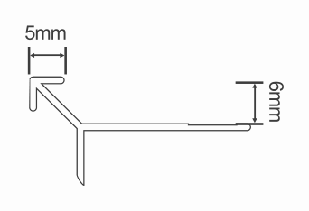 5521 External Corner: section drawing