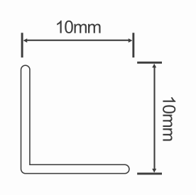 A10 Right Angle: section drawing
